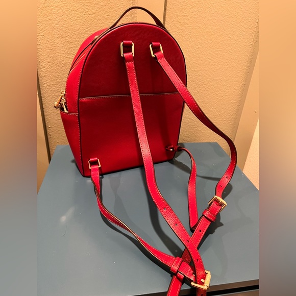 Henri Bendel W 57th backpack red (burgundy) - Picture 3 of 8